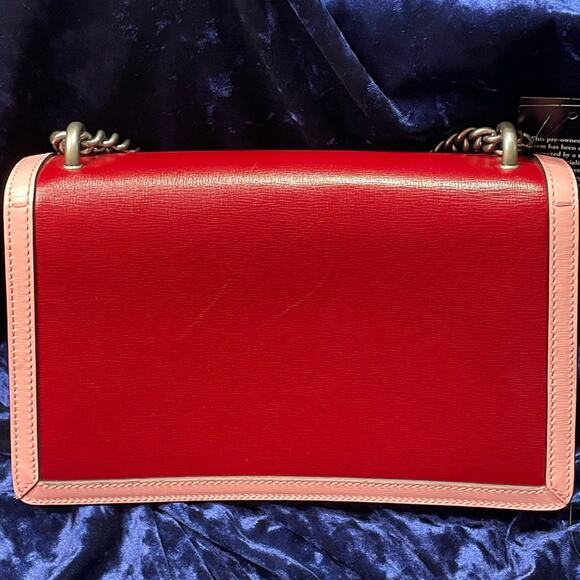 Gucci Dionysus Stylish Red and Pink Women's Bag with COA - Picture 5 of 9